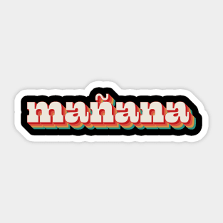 Manana Sticker